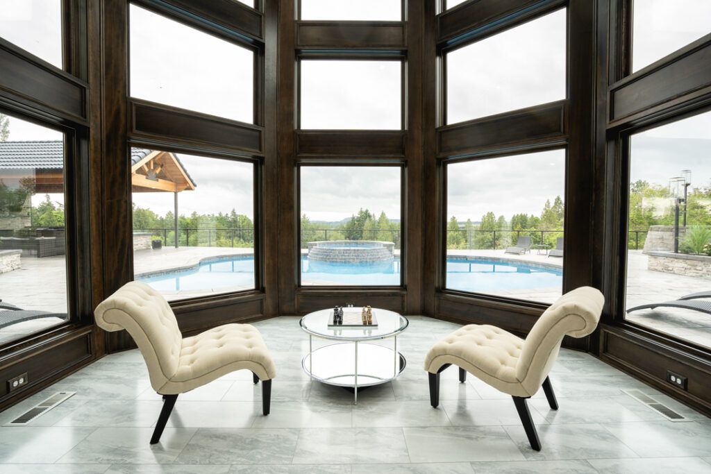 three story marvin interior foyer